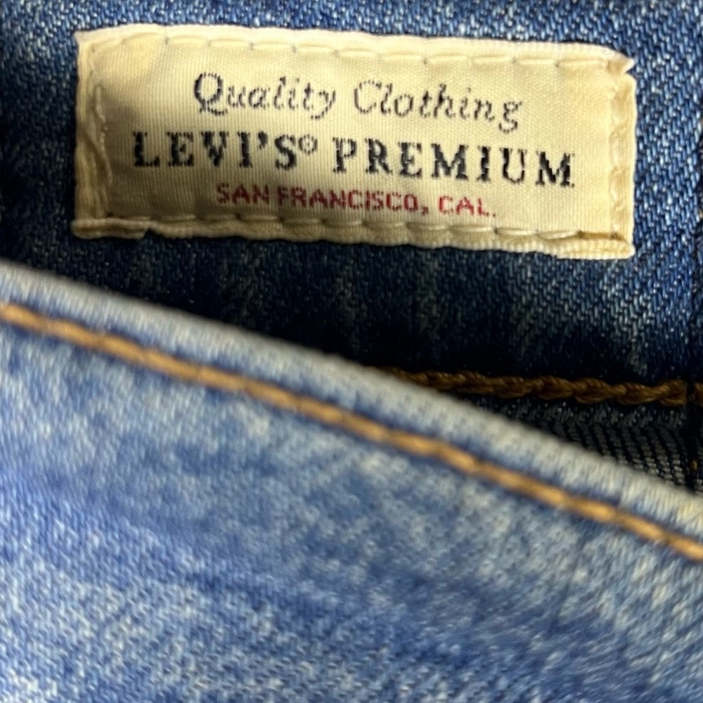 Levi's Jeans Womens 18W Wedgie Skinny Button Fly High Waisted Grunge Denim - Picture 11 of 12